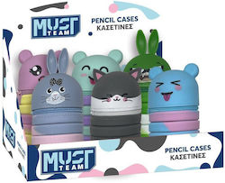 Must Team Pencil Case Silicone Barrel Various D...