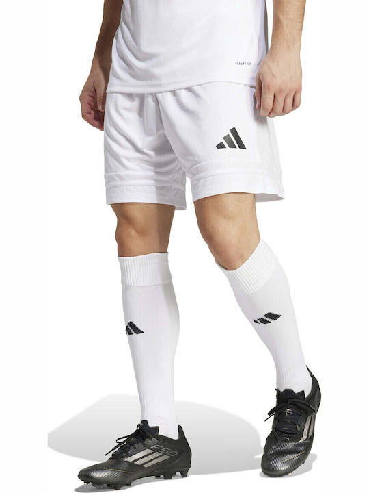 Squadra 25 Sports Men's White Shorts
