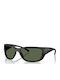 Arnette Bubblewrap Men's Sunglasses with Black Plastic Frame and Green Lens AN4353 29009A