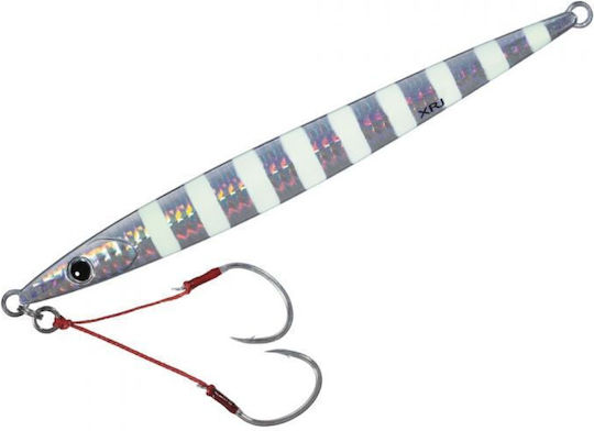 MajorCraft Crosride Jig Heavy Metal Изкуствена Примамка Плъзгач За Скорост Фосфоресциращ No7 40гр #007 Зебра Глоу