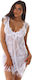 Sexy Babydoll + String Weiß