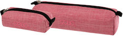 Polo Wallet Pencil Case Cylinder Pink