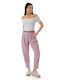 Pink Pleated Trousers