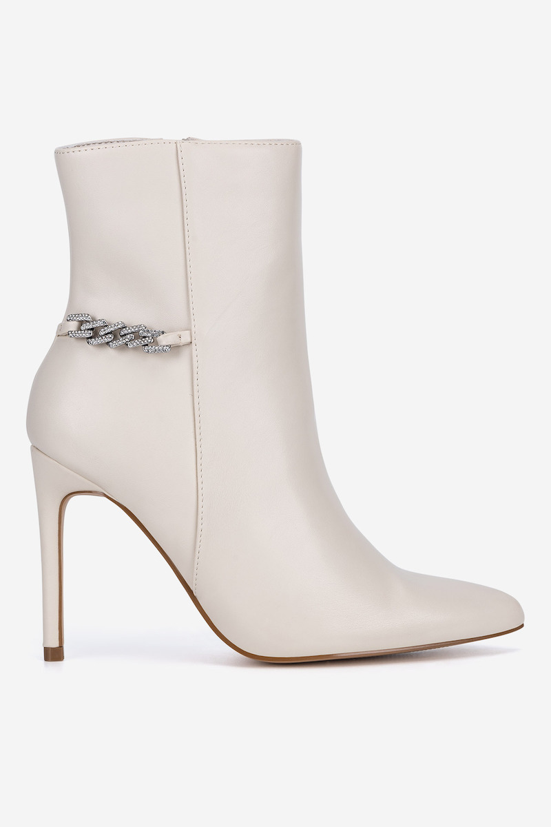 ★ROH SEOUL★ Twinfaced ankle boots Beige m1037_1366850 ROH SEOUL STORE - Twin-faced ankle boots Beige - ROH SEOUL