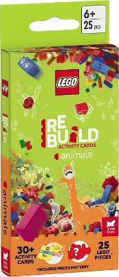 Lego® Rebuild Cards Animals With Over 30 Cards And 25 Lego Elements