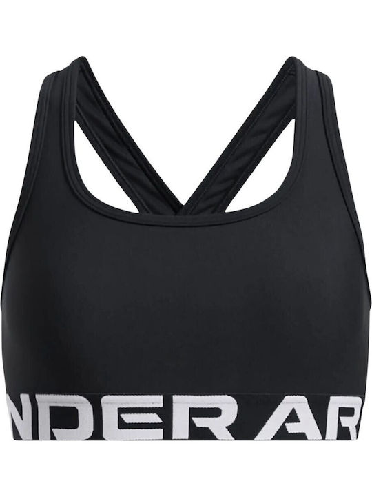 Under Armour Crossback Kids' Bralette Black, White