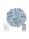 Outdoor Garden Lighting Installation 9 Meters 120 LEDs Battery-Operated White