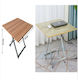 SDS Table for Camping Foldable in Case 60x60x55cm