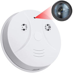 Iuni D101 Smoke Detector Spy Camera Wi-Fi 4K View Motion Detection