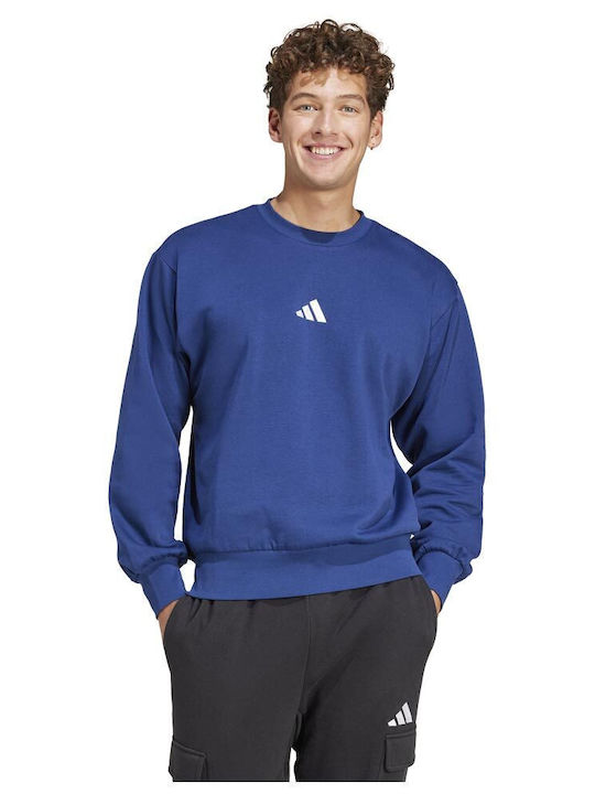 adidas Essentials Φούτερ Μπλε