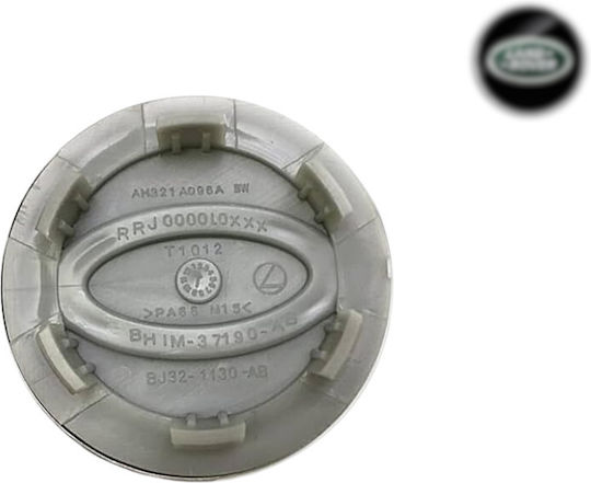 Τάπα Κέντρου Ζάντας Land Rover Μαύρο-πράσινο 62mm 1 Τεμάχιο