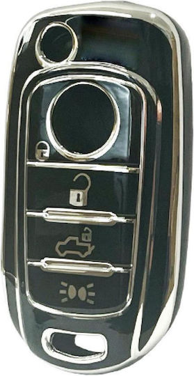 TPU Protective Car Remote Case 3 Buttons Fiat