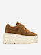 Γυναικεία Sneakers Καφέ
