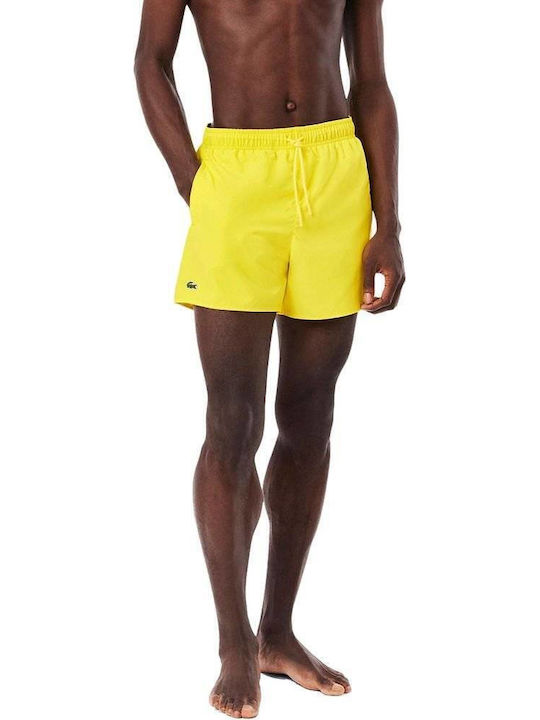 Costum De Baie Bărbătesc Pantaloni Scurți Galbeni Yellow