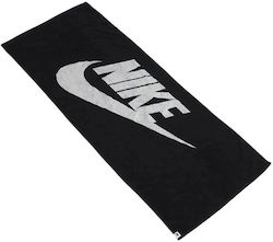 N.100.9741-010 Nike Club Pool Towel Black White Color