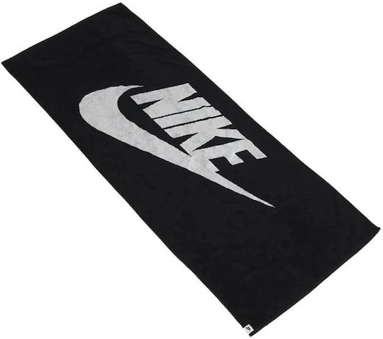 N.100.9741-010 Nike Club Pool Swimming Towel Black White Colour