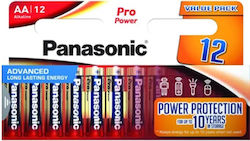 Panasonic Pro Power Baterii Alcaline AA 1.5V 12buc