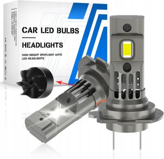 Interlook Λάμπες Αυτοκινήτου H7 Canbus LED 6500K Ψυχρό Λευκό 100W 2τμχ