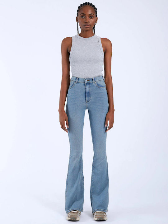 Drdenim Blugi Damă High Rise Cu Pantaloni Evazați