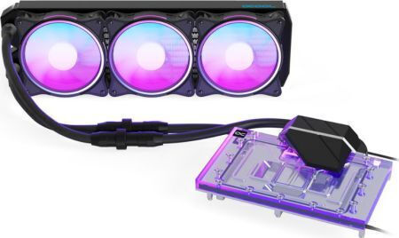 Alphacool Eiswolf 2 AIO GPU Water Block 360mm RTX 4090 Founders Edition with Backplate Black