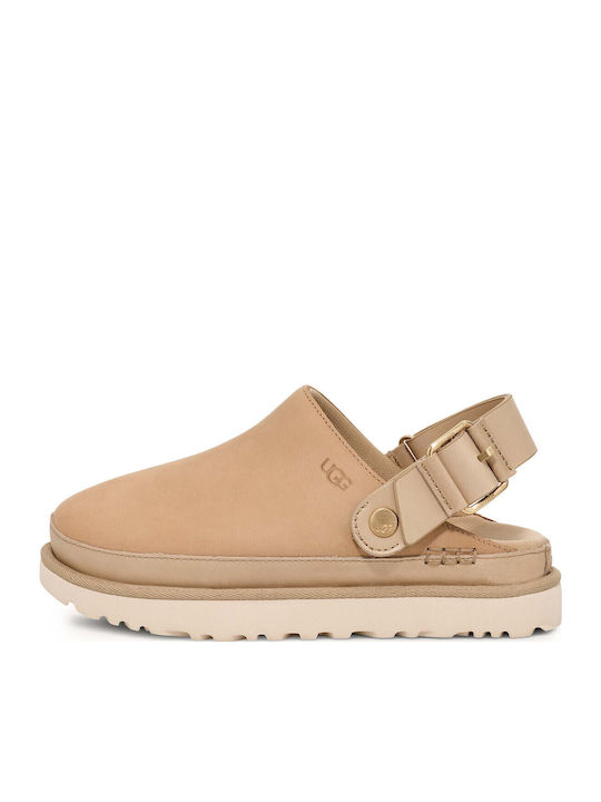 UGG Goldenstar Leather Winter Women's Slippers ...
