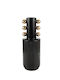 Zen Collection Vază Decorativă Ceramică Negru 14x14x40cm 1buc
