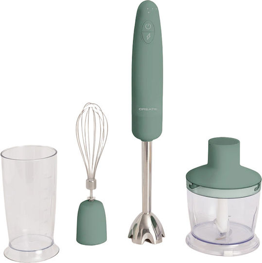 Create Blender De Mână Cu Tijă Din Inox 1000W Verde