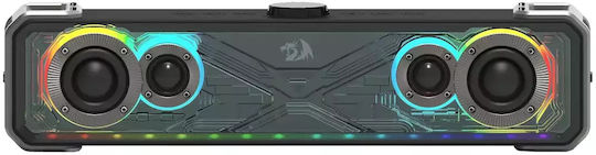 Redragon Surge GS817 2.0 Wireless Speakers with RGB and Bluetooth 30W Black