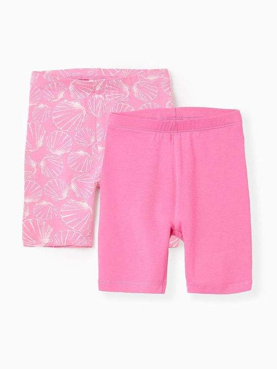 Комплект Детски Клин Велосипедни Къс Fuchsia Pink