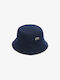 Lacoste Υφασμάτινo Ανδρικό Καπέλο Στυλ Bucket Μπλε