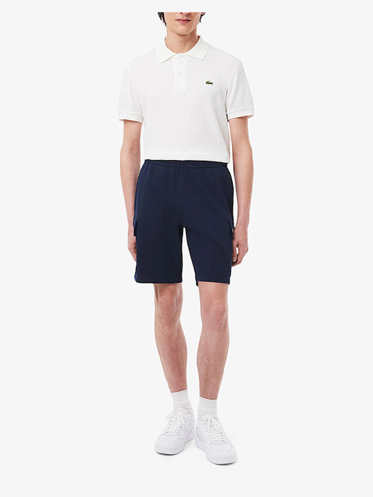 Lacoste Αθλητική Ανδρική Βερμούδα Navy Blue