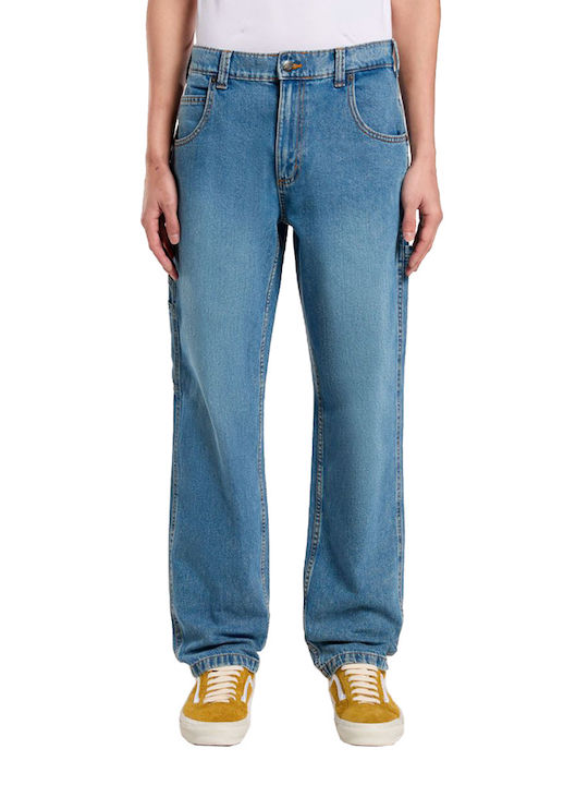 Dickies Herren Jeans – Straight Leg 5-Taschen-Jeans Aus Robustem Denim