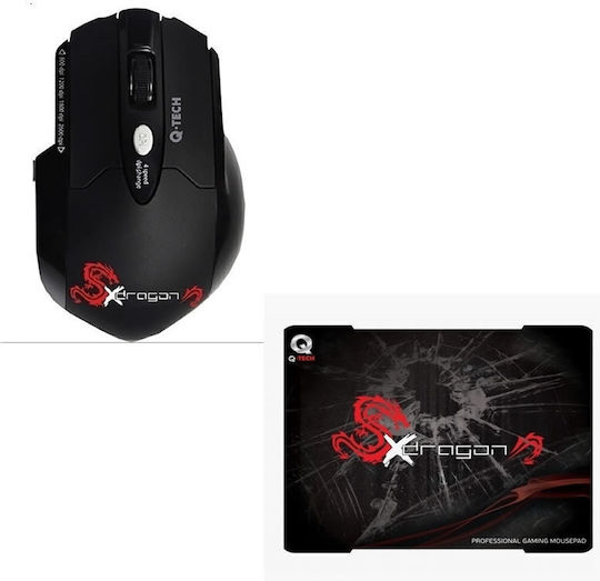 Q-Tech G3 X-Dragon Gaming Mouse 3200 DPI Black
