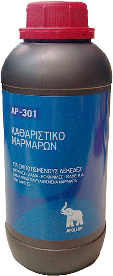 Apollon Препарат за отстраняване на петна Подходящ за Мрамори, Камък, Плочки и Бетон ΚΑ-018_1L