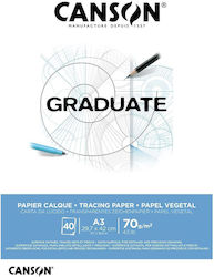 Μπλοκ Canson Graduate Calquetracing Paper Α4 70...
