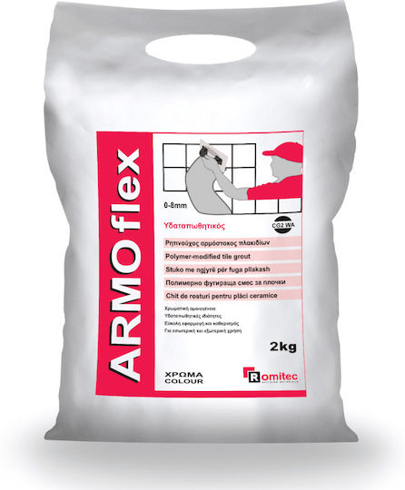 Romitec Gresie de umplere a rosturilor de țiglă Acrilic Alb 5kg