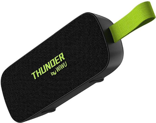 Wiwu Thunder H2 Waterproof Bluetooth Speaker 10W with Battery Life up to 4 hours Black