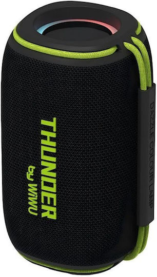 Wiwu Thunder H5 Ηχείο Bluetooth 15W με Διάρκεια Μπαταρίας έως 8 ώρες Μαύρο