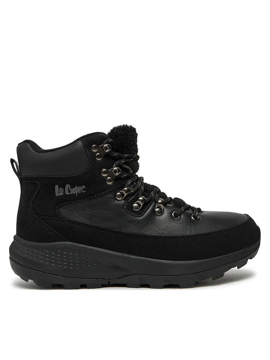 Lee Cooper Γυναικεία Ορειβατικά Μποτάκια Μαύρα