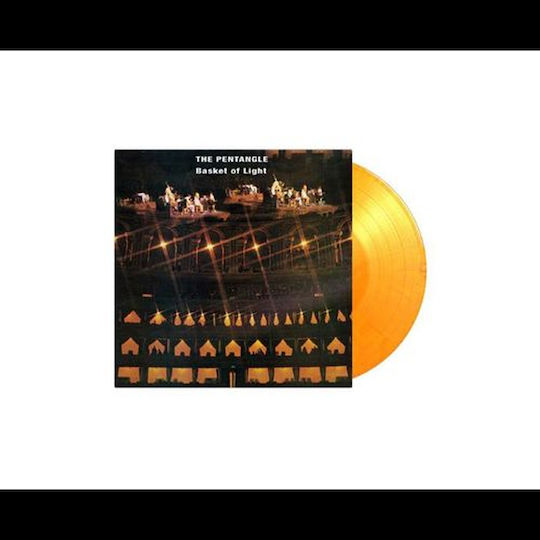 Pentangle Basket Light Orange 1 Vinyl
