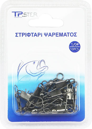 Въртяща се връзка Tpster за риболов 1/0# 5.8см 37534