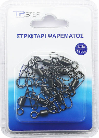 Вирбели за риболов Tpster 1/0# 4.5см 12бр 37541