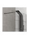 Karag Shower Screen for Shower 40x200cm Serigrafato