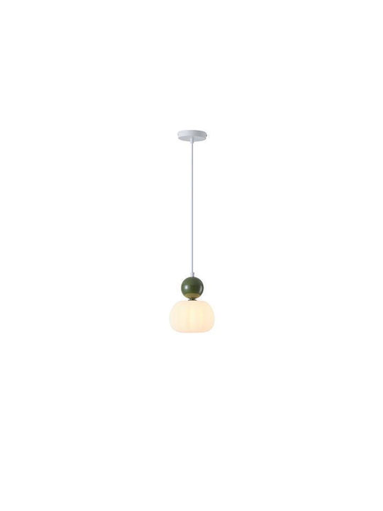 Eurolamp Κρεμαστό Φωτιστικό Λευκό με Ντουί G9 18x129εκ.