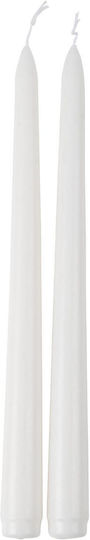 Beauty Home Aromatic Taper Candle White 25cm 2 Pieces