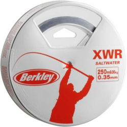 Berkley Xwr Saltwater Fishing Line 250m Clear 0.40mm