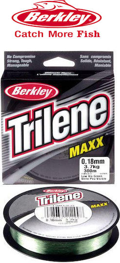 Berkley Trilene Maxx Fishing Line 300m Green 0.33mm