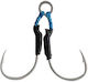 Assist Hooks Διπλά Hayabusa Ex-403 Tin Coat No 3/0 2τμχ