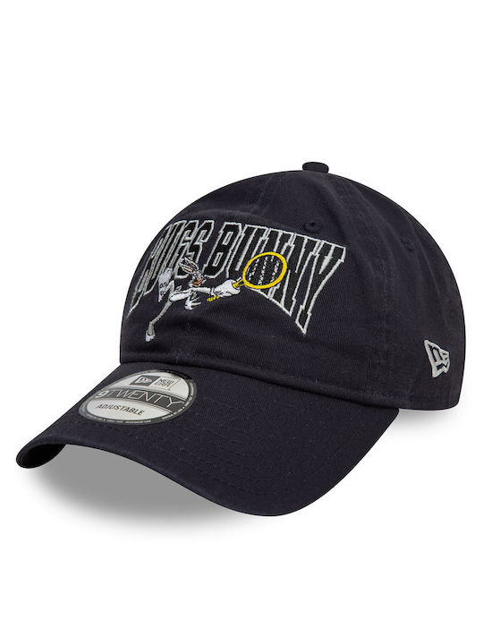 New Era 9twenty Bugs Bunny Adjustable Cap Navy Black