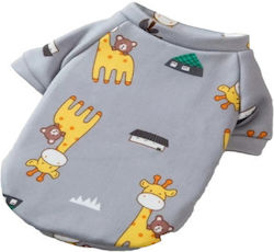 Hundekapuzenpullover Grau Safari 30cm 0000003548